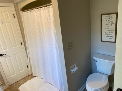 Brookview Court bathroom shower